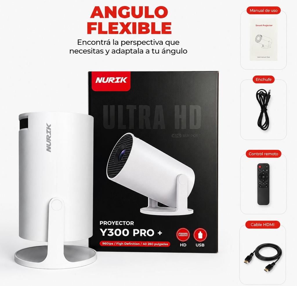 Proyector Hy300 Pro 4k